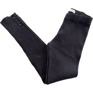 Zara girls ribbed leggings. Dark gray. 11-12